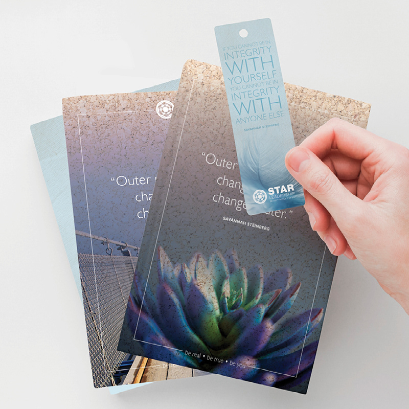 STAR Leadership Journals and Bookmarks
