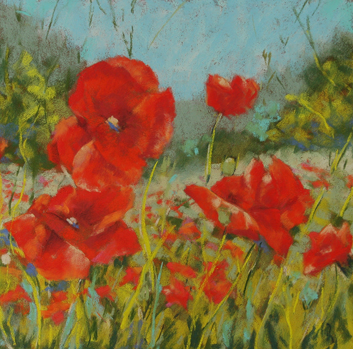 Coquelicots 2 (30 X 30)