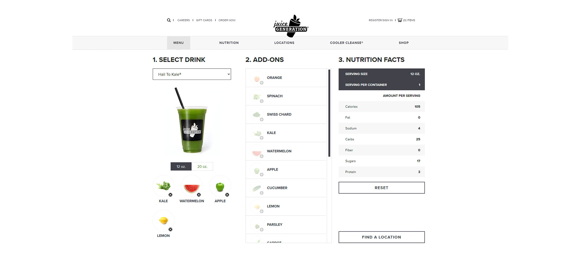 Betania Garcia Juice Generation