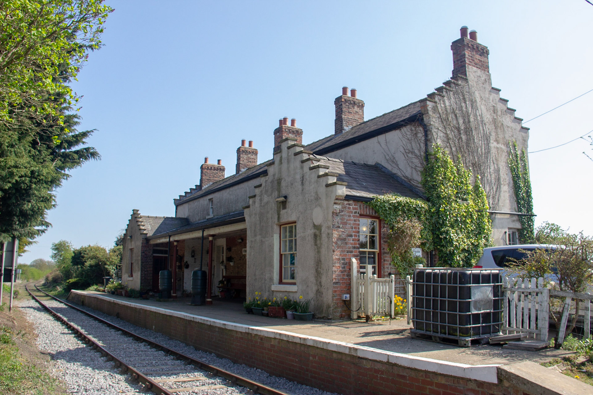 Blue Sky Thinking Finghall Lane Railway Station