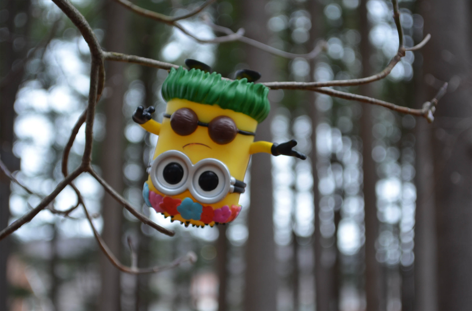 hula minion funko pop