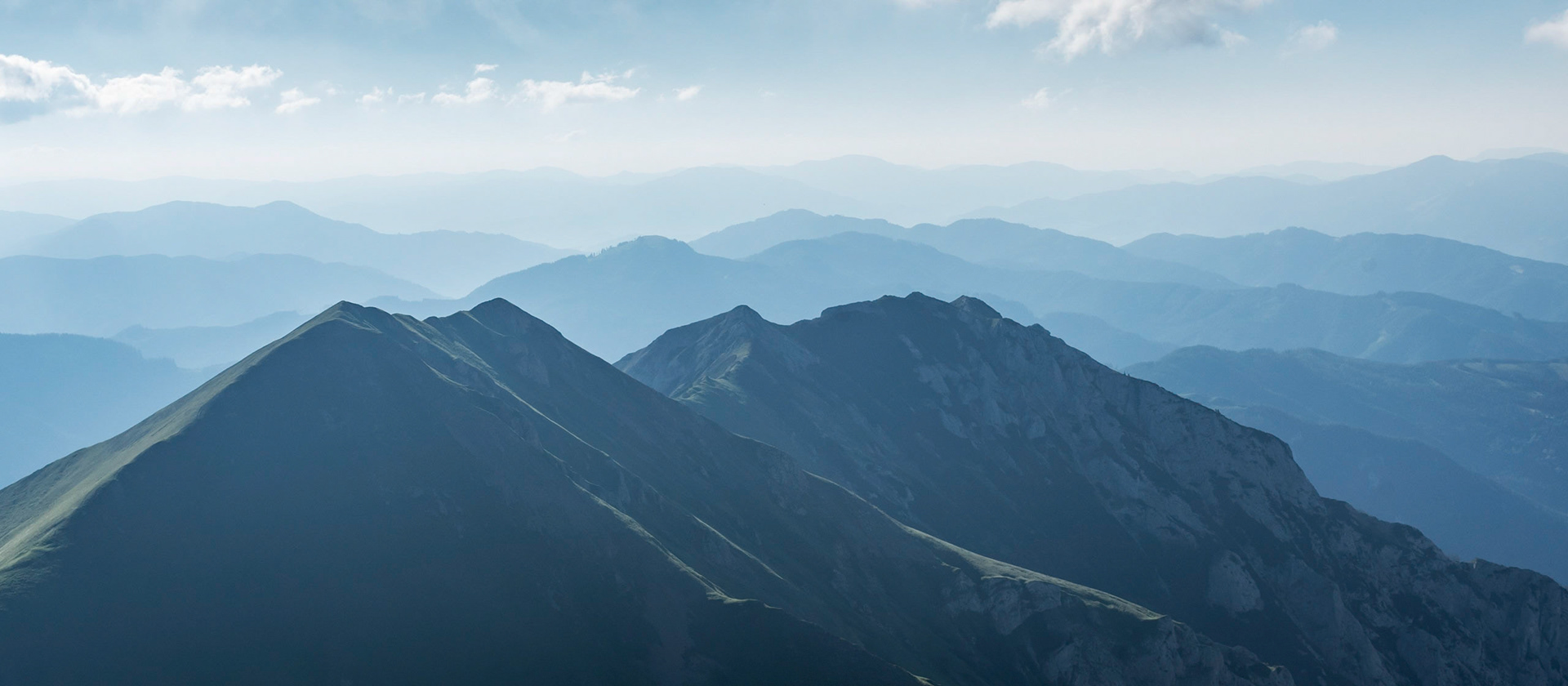 Ausblick vom Eisenerzer Reichenstein / Steiermark