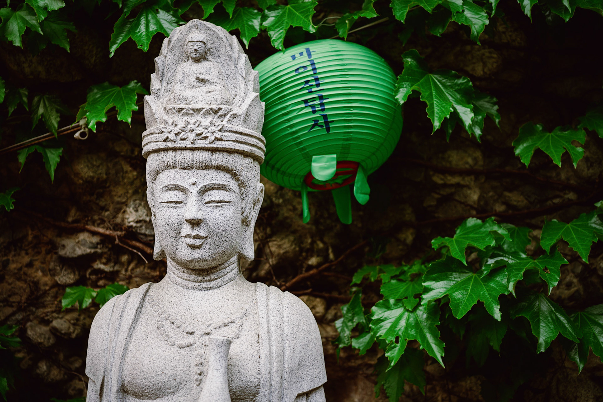 Maisan, South Korea - 10 MAY 2020: Tapsa Temple's is unique among all Korea's temples. The notable feature here are hundreds of rock cones built by a single monk, Yi Gap Yong, with no mechanical assistance or support.