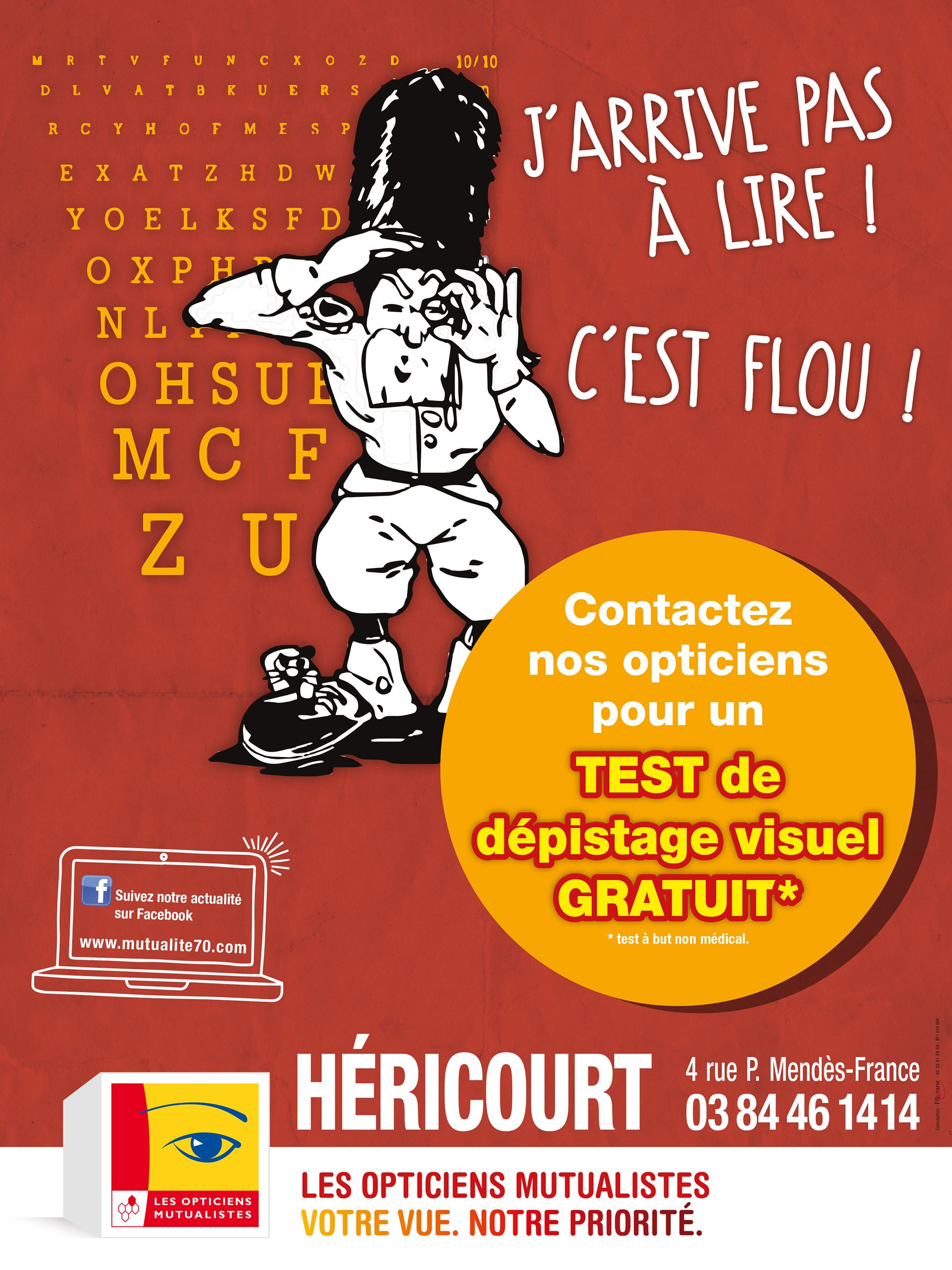Affiche Les Opticiens Mutualistes (Ecouter Voir)