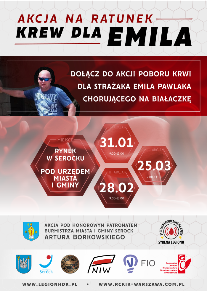 Poster about blood donation event. Created in Affinity Designer.