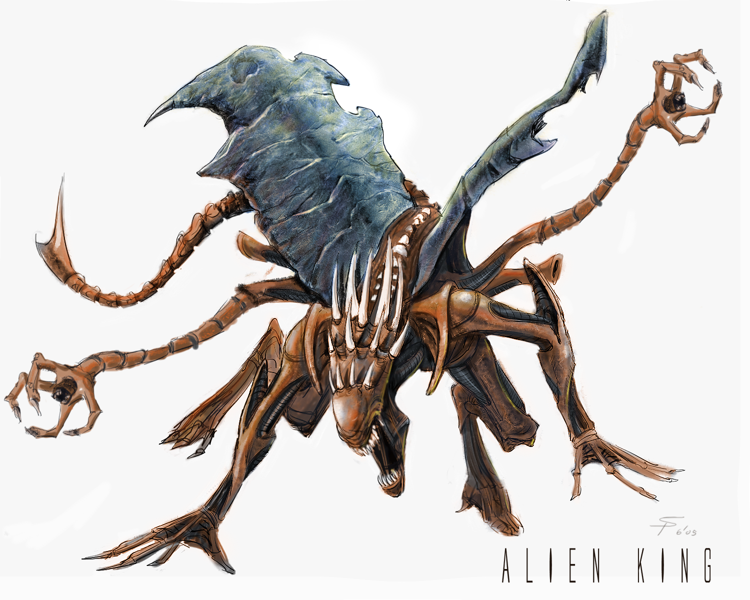 king alien xenomorph