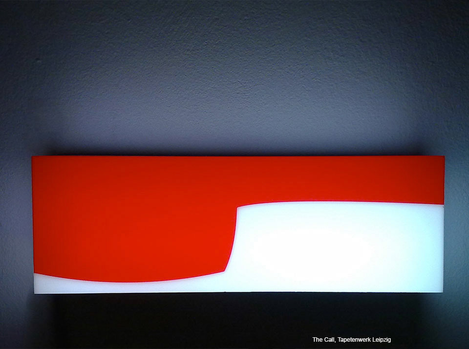 The Call - Acrylblockleuchte