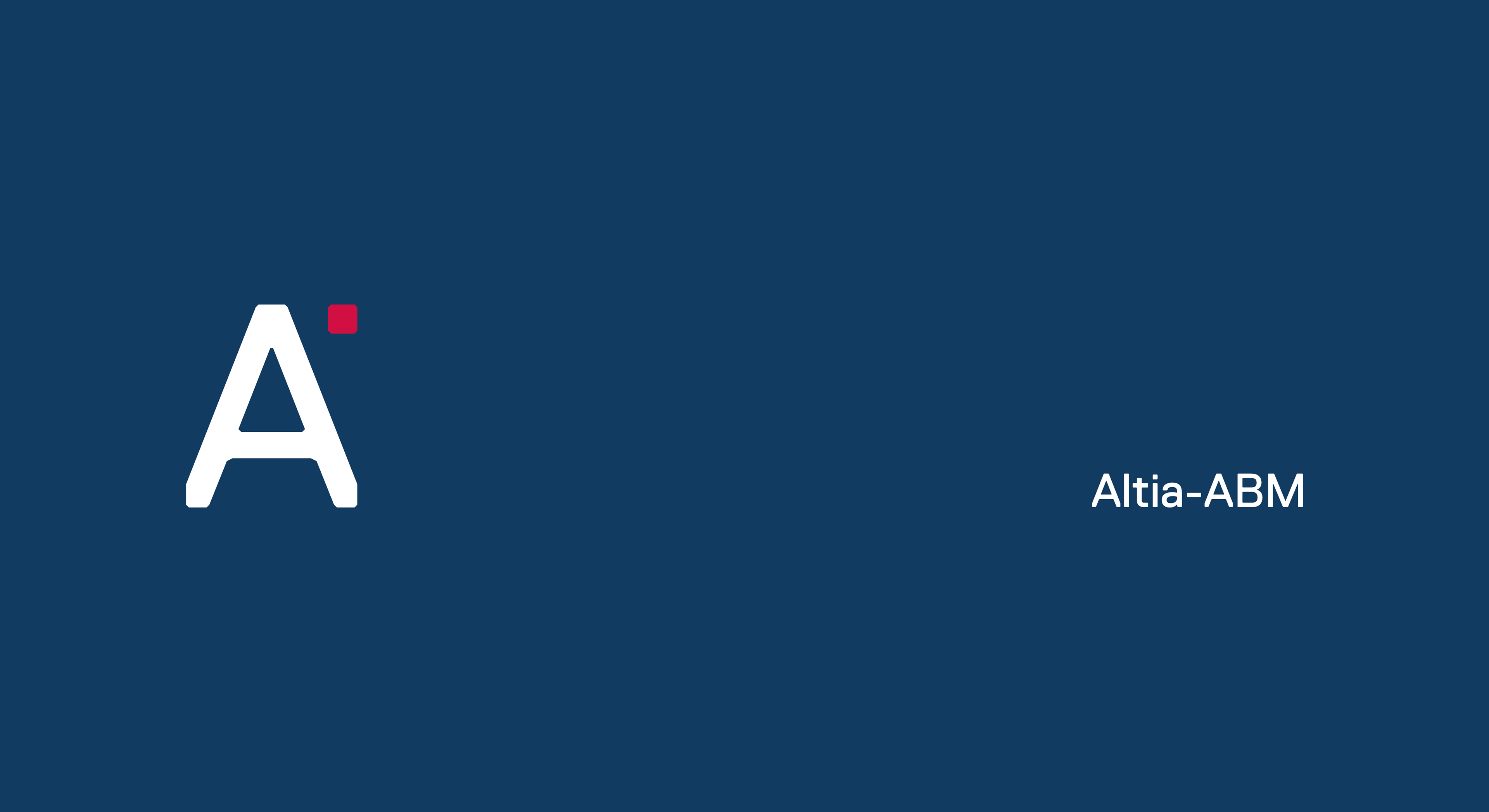 Altia-ABM brandmark and logotype