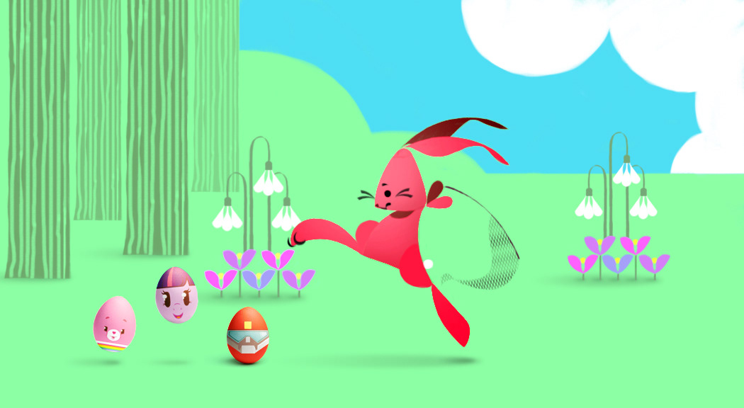 Animation concept design and illustration for channel idents and bumpers - Tiny Pop 02
