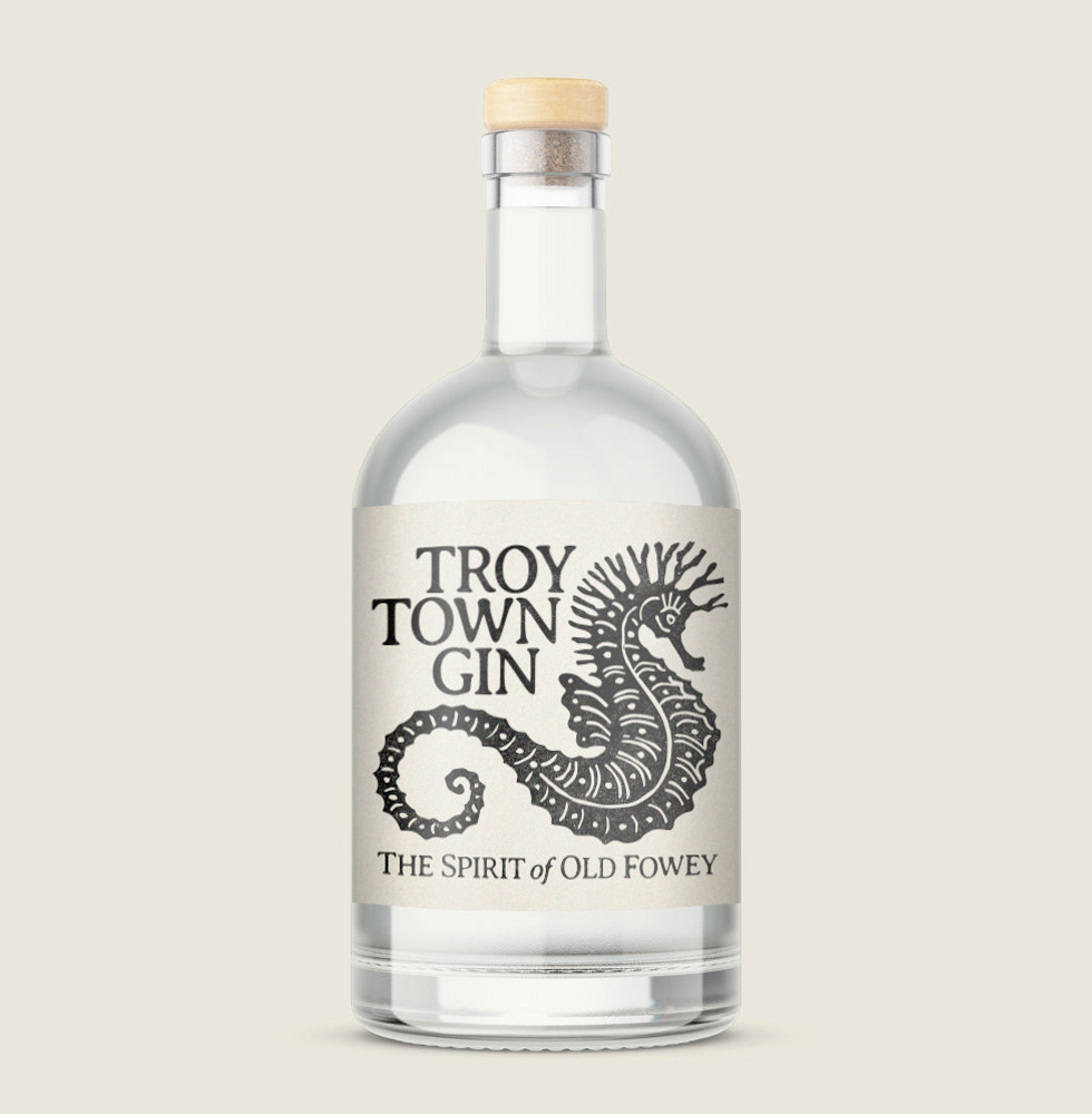Sames Littlejohns Branding Graphic Design Troy Town Gin