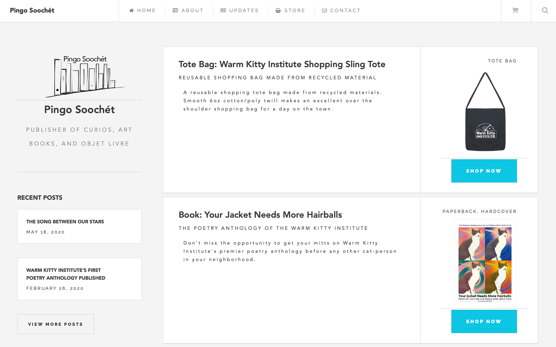 Image of publishers website