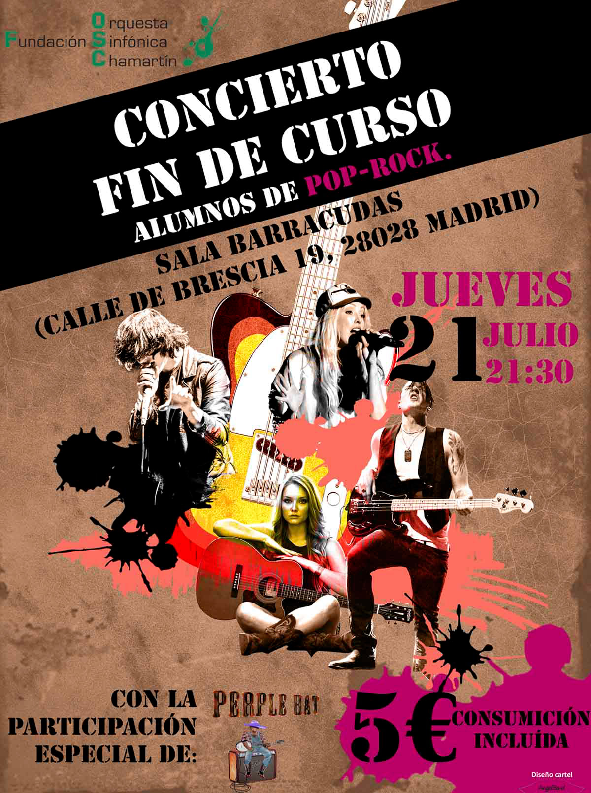 Cartel para Fundación Orquesta Sinfónica Chamartin