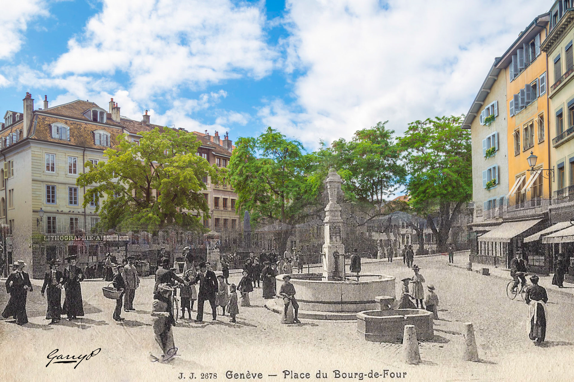 Place de Bourg de Four, Geneva