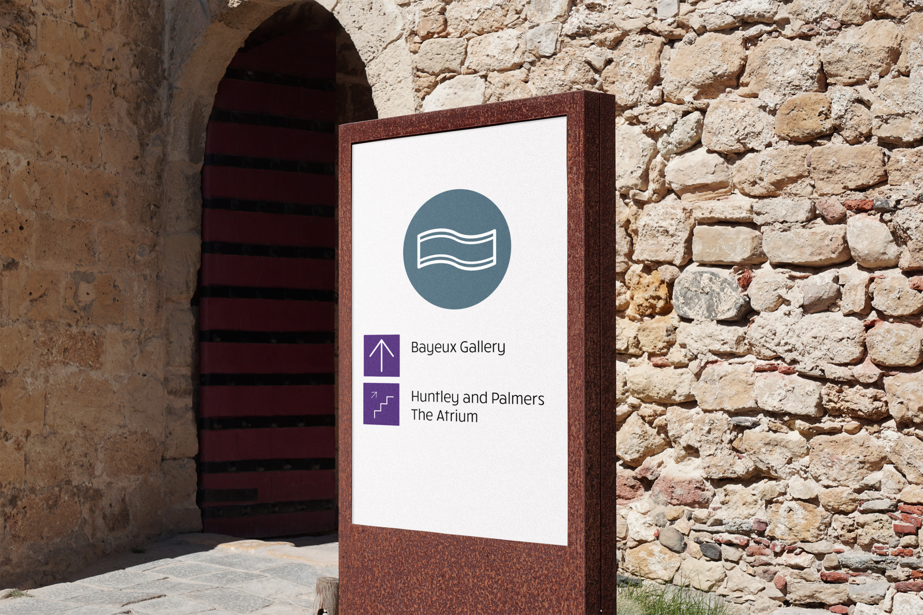 signage showing directions