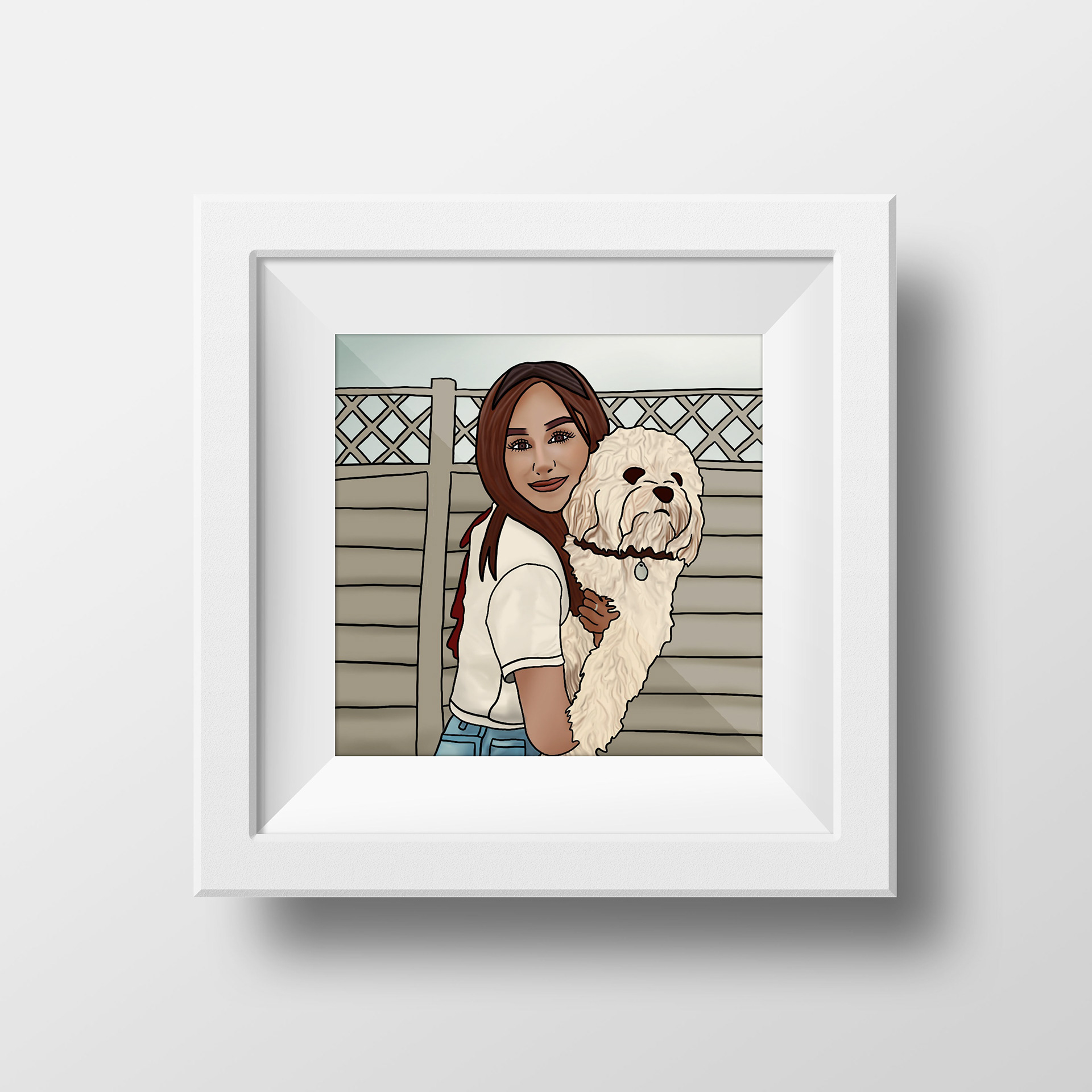 Detailed digital illustration