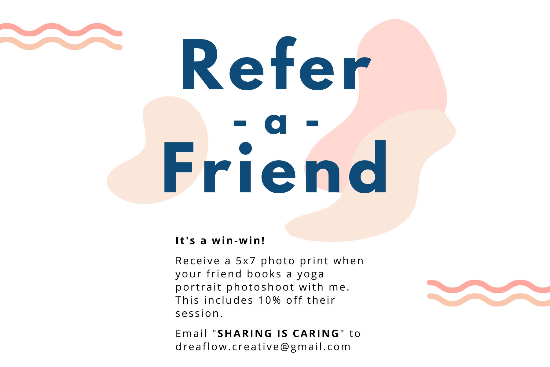 Andrea Flores - Fun Promotional Newsletter Template Design