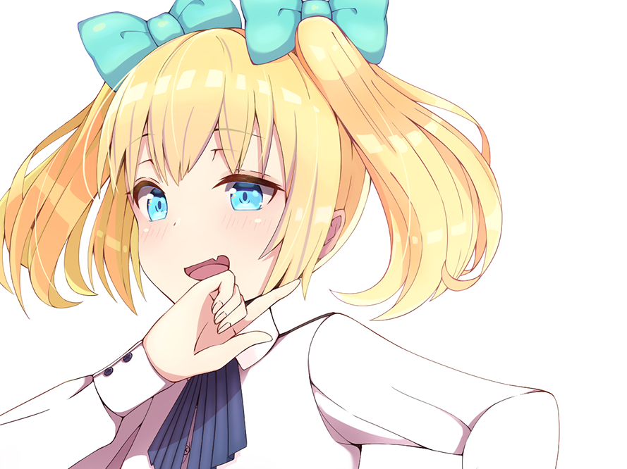 Illustrator Standtree 金髪ツインテ少女の立ち絵 Illustrator Standtree 金髪ツインテ少女の立ち絵