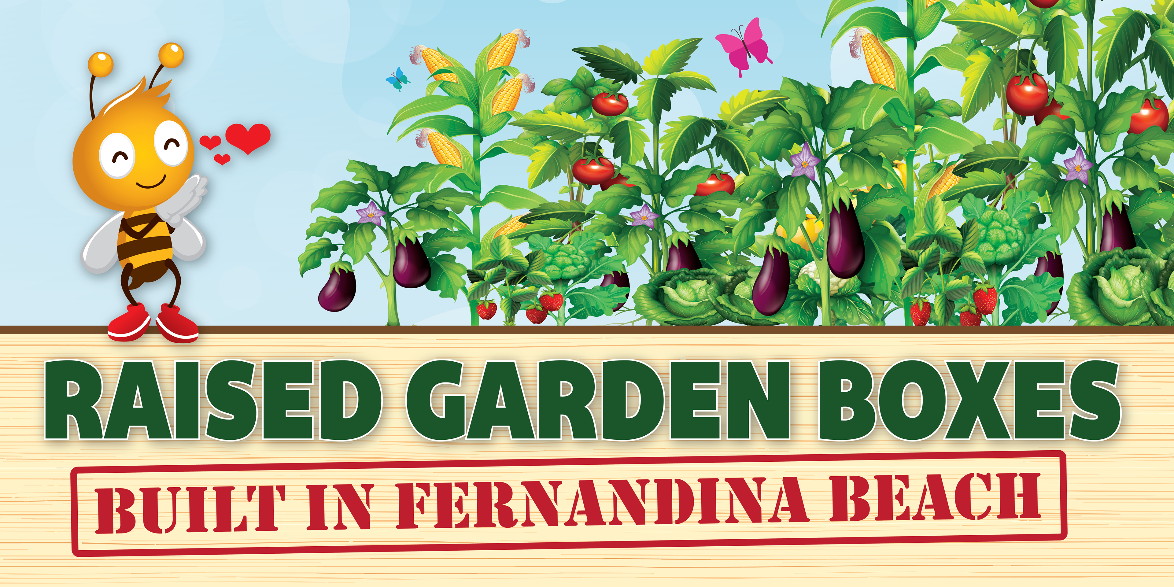 Garden Boxes Banner