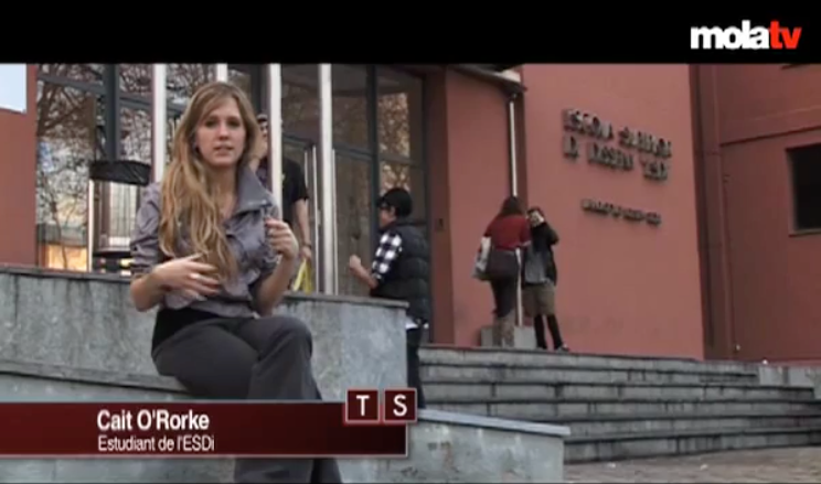 Caitlin O'Rorke for MolaTV talking about Lipdub ESDiTV from ESDi