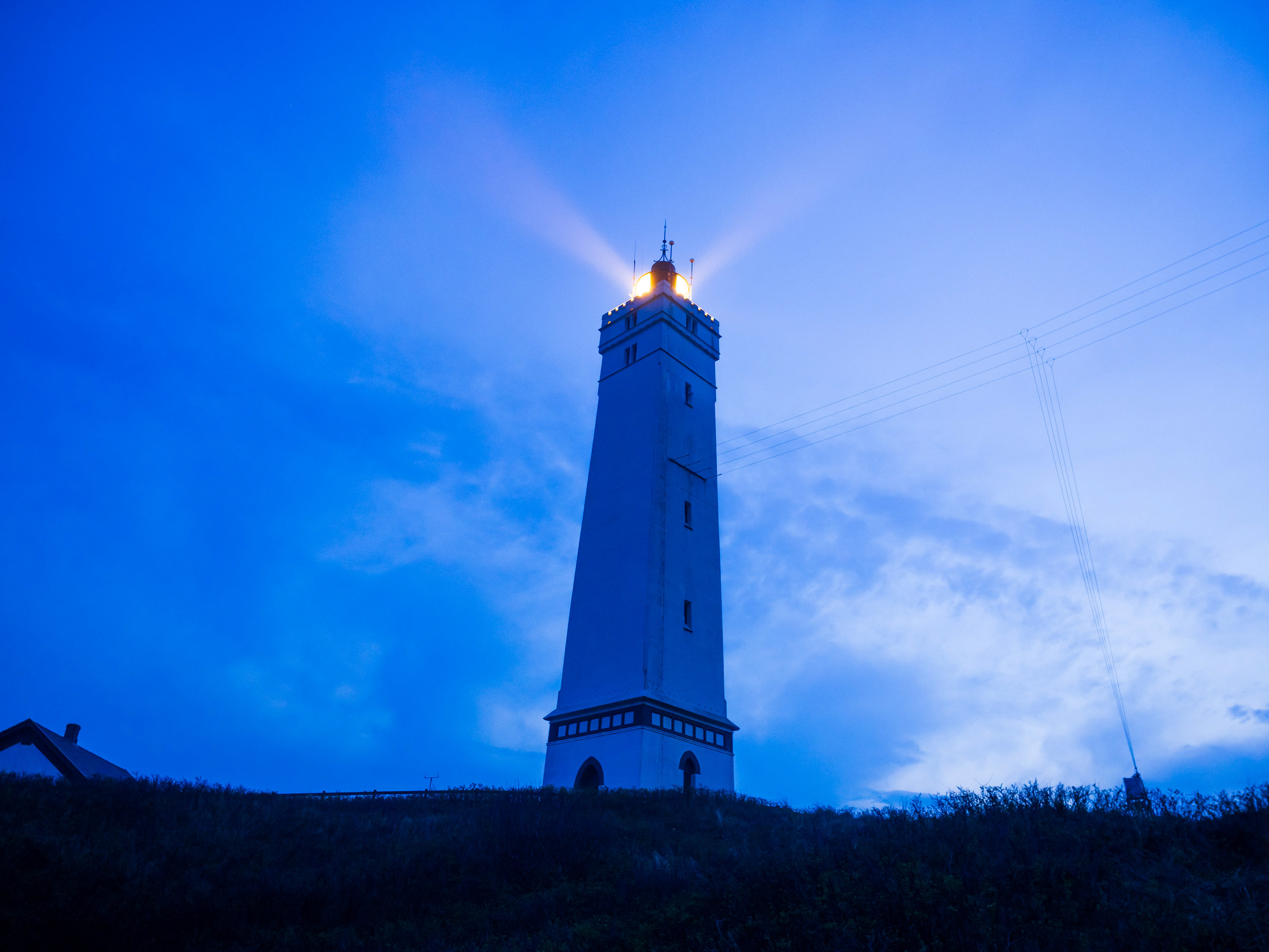 Lighthouse in the blue Hour