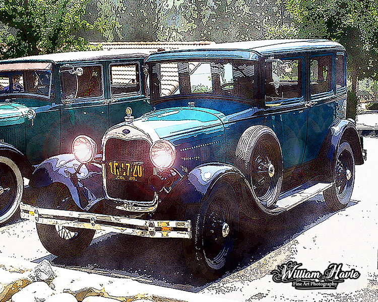 1927 Ford Lights On