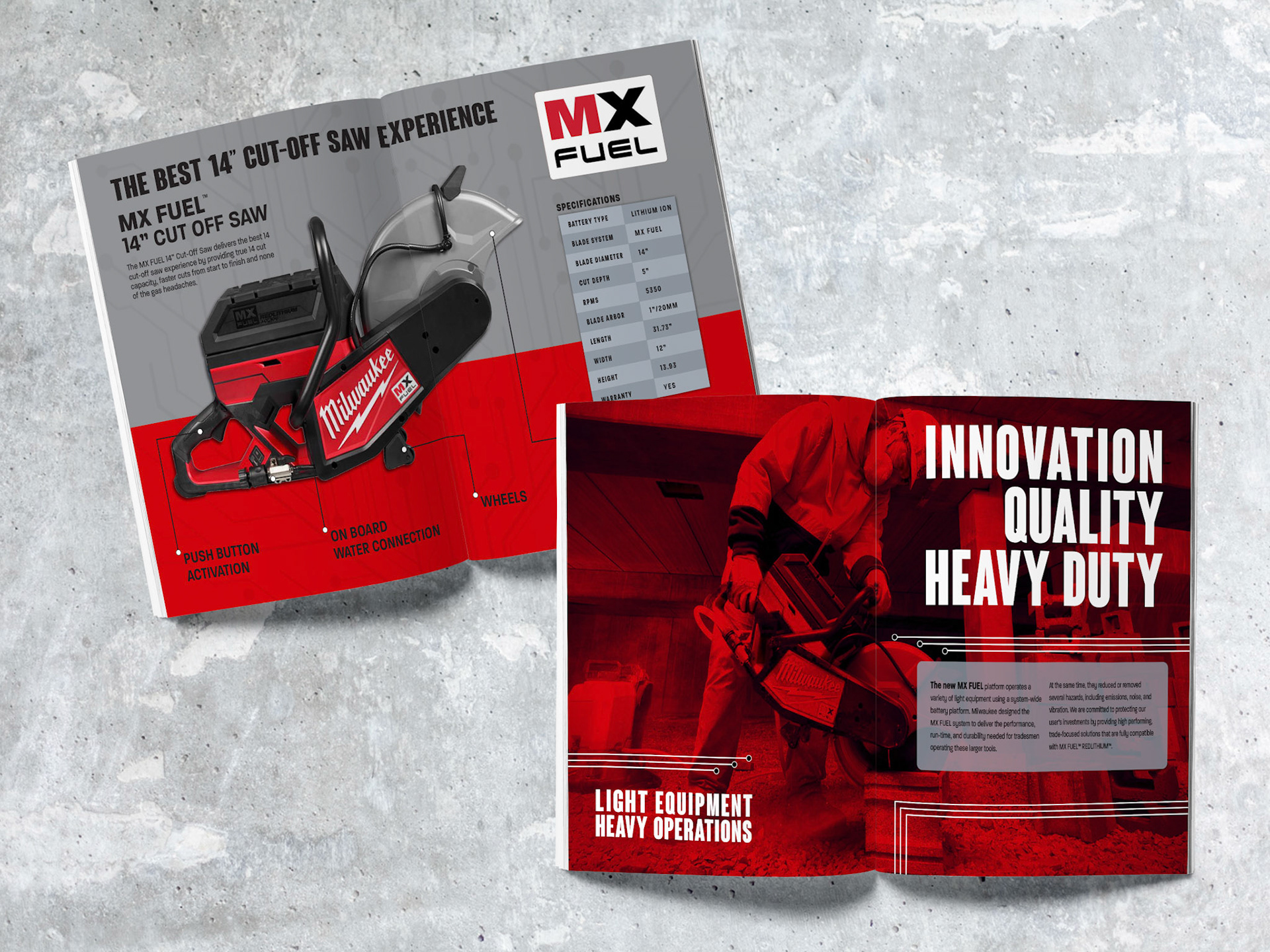 Jon Millard MILWAUKEE TOOL PROMO BOOK