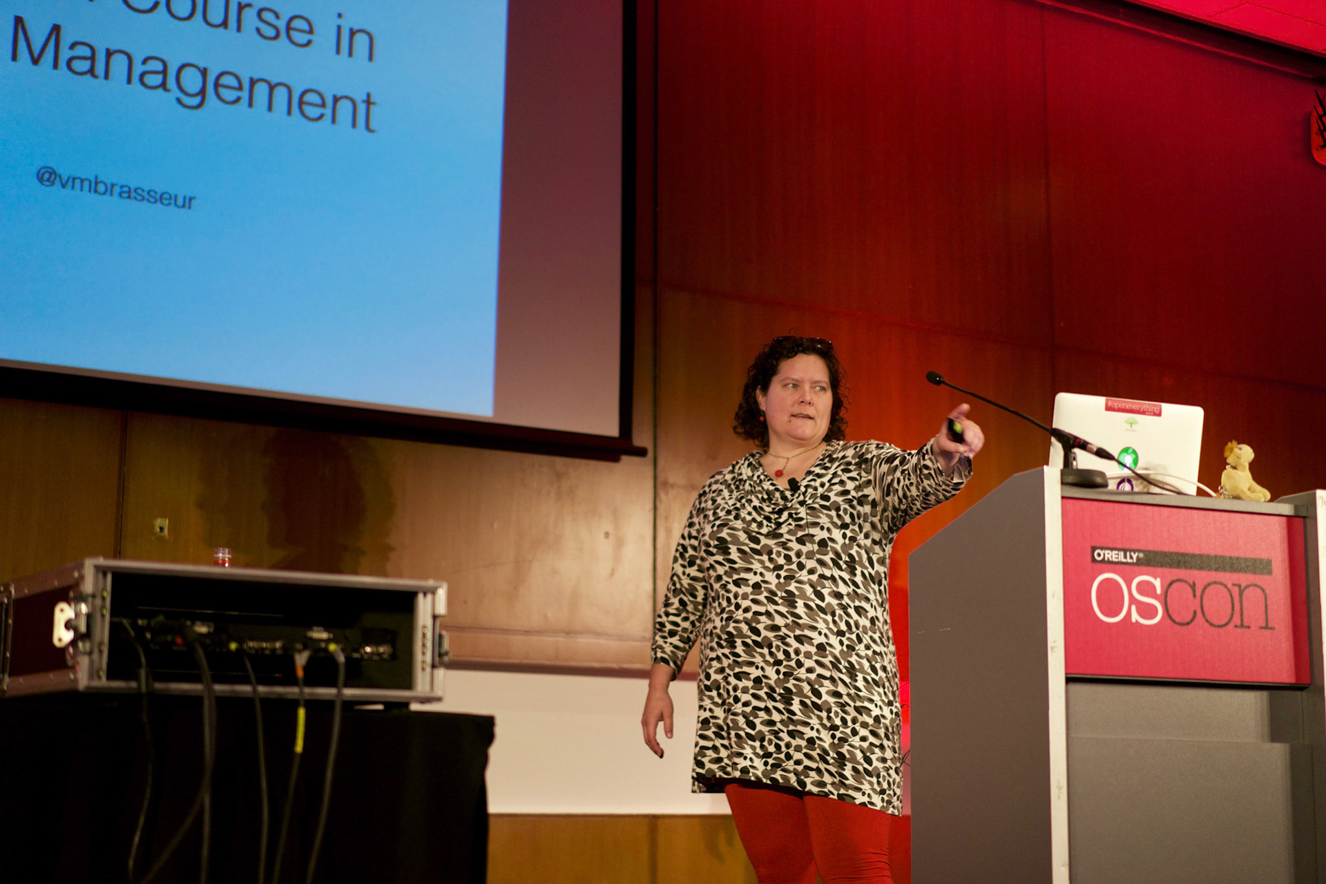 VM Brasser makes a point!