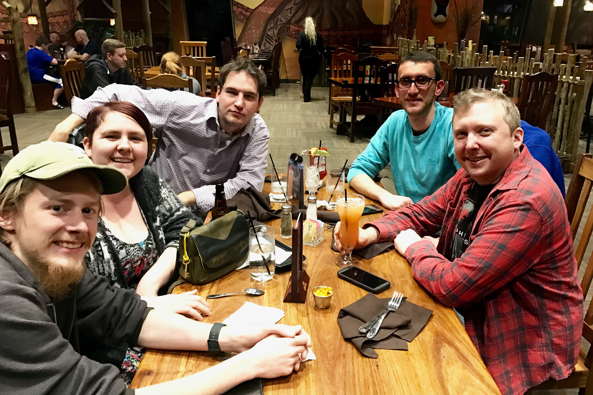 Finished #codemash with dinner with new friends!