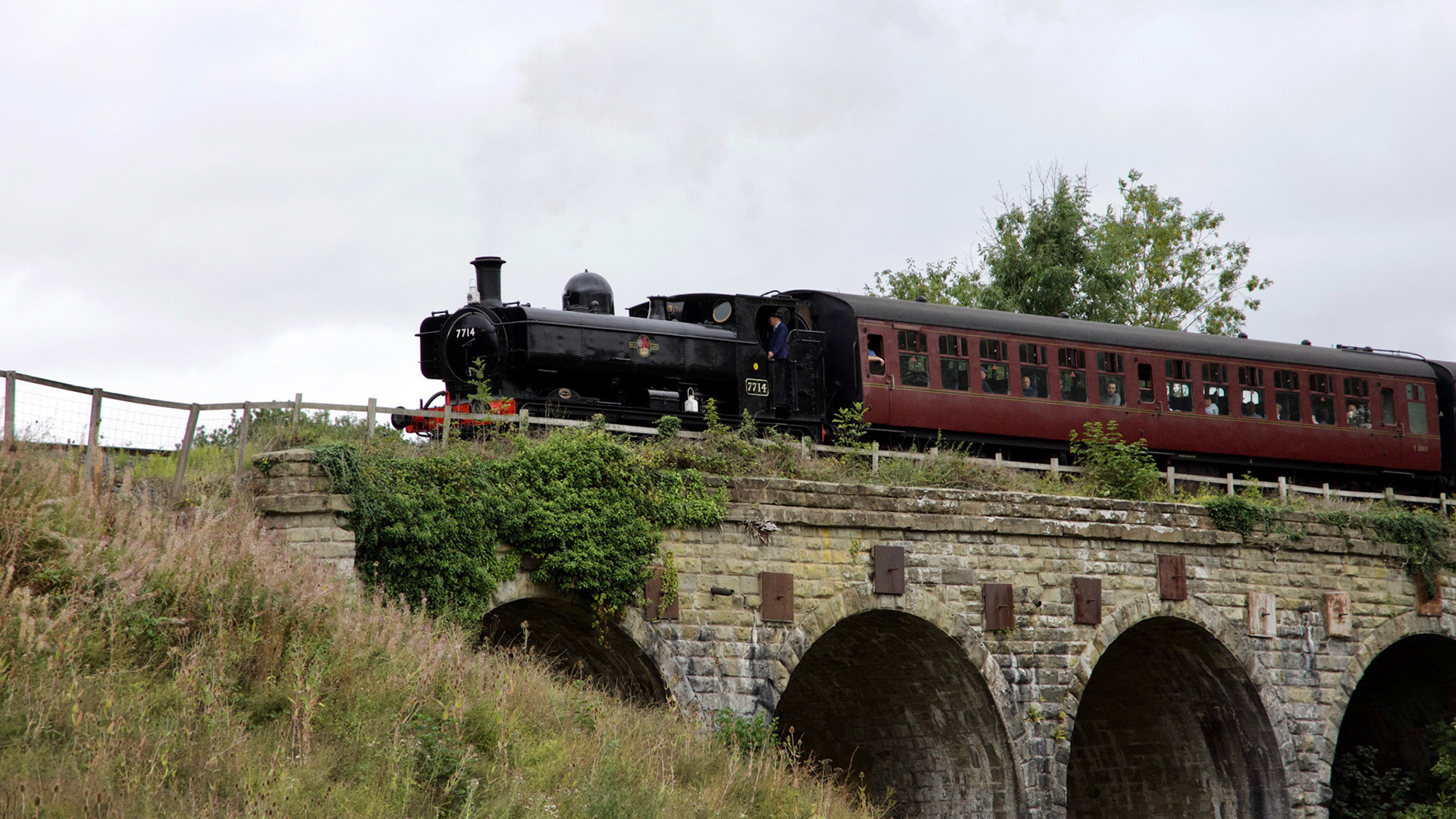 7714 heading to Arley