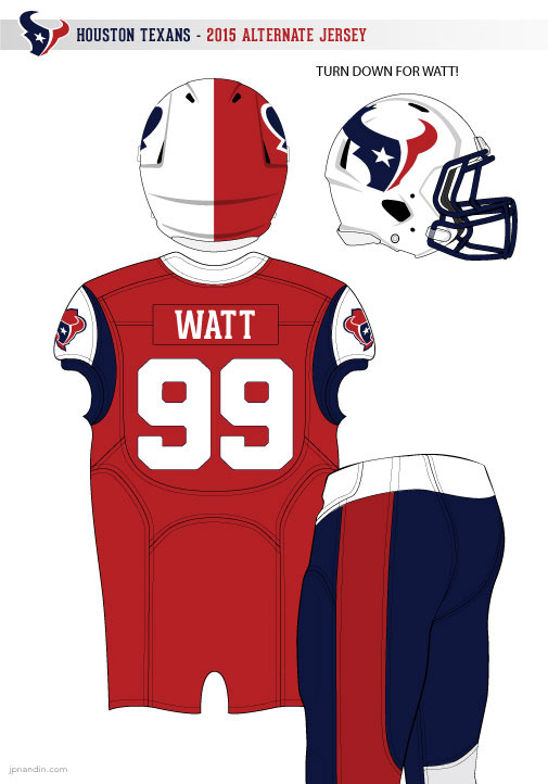 Texans concept jersey I designed, enjoy! : r/Texans