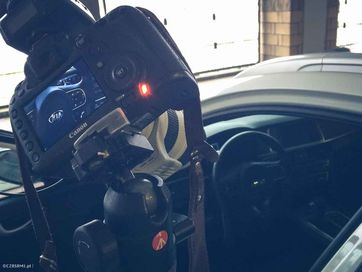 Podgląd na 5d mark iii. Kia Optima GT. Fotografia motoryzacyjna CZASAMI.pl