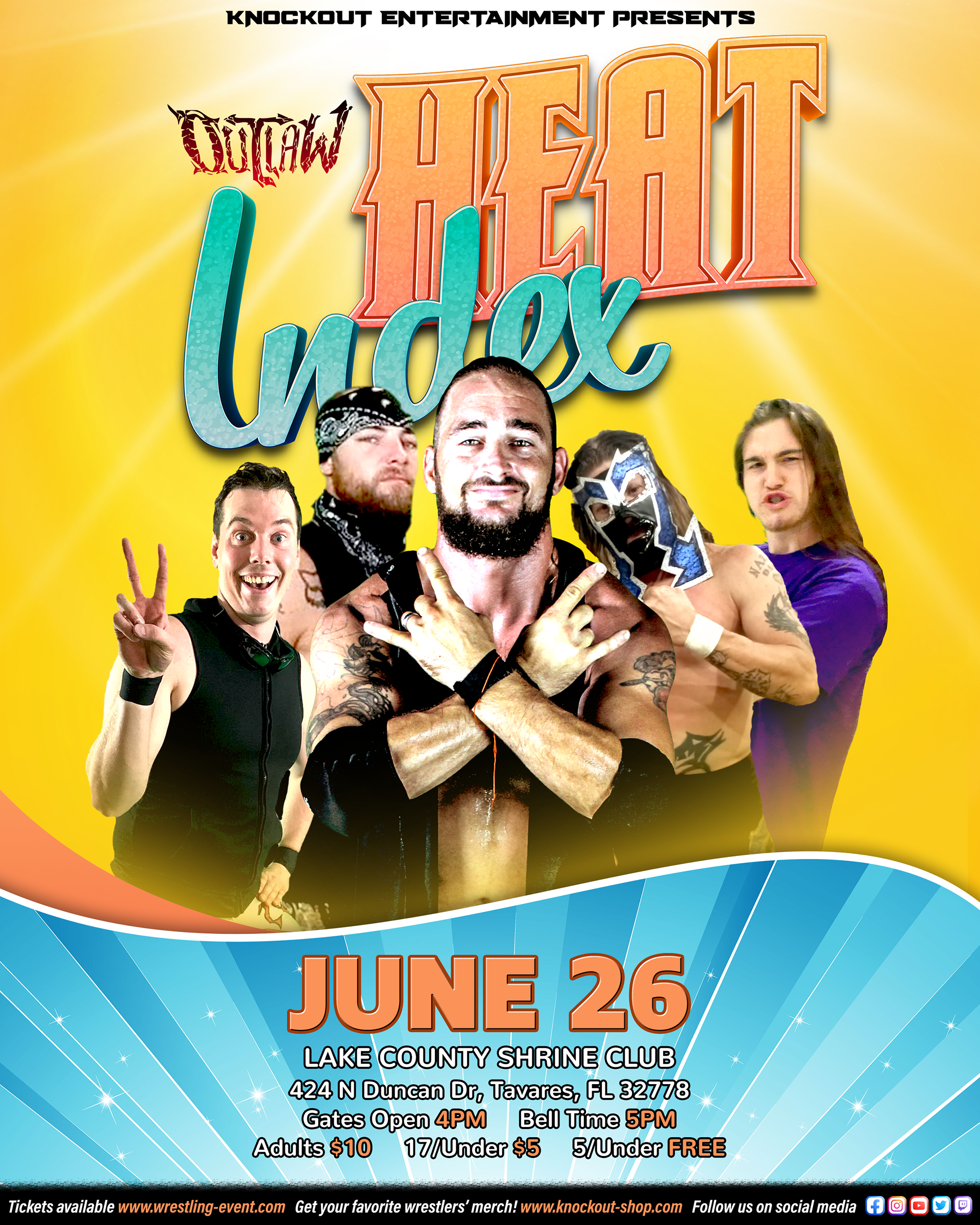 Heat Index flyer