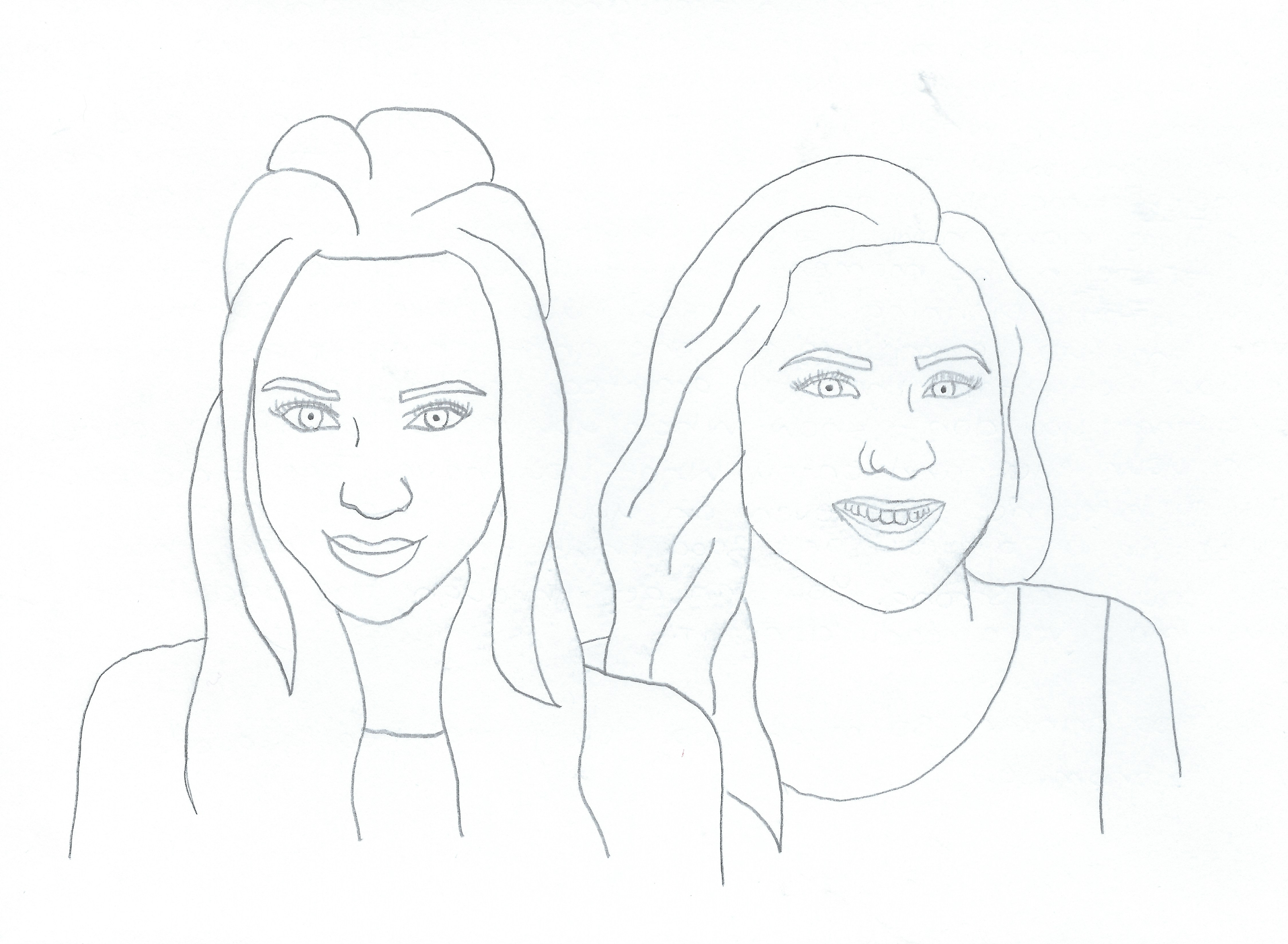 lauren & emmy. (my sisters.)