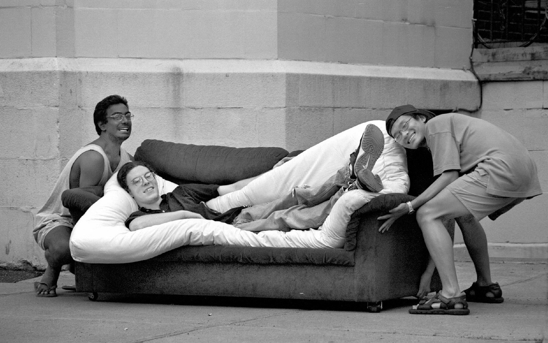 Moving day, McGill ghetto-style. September 1, 1997.