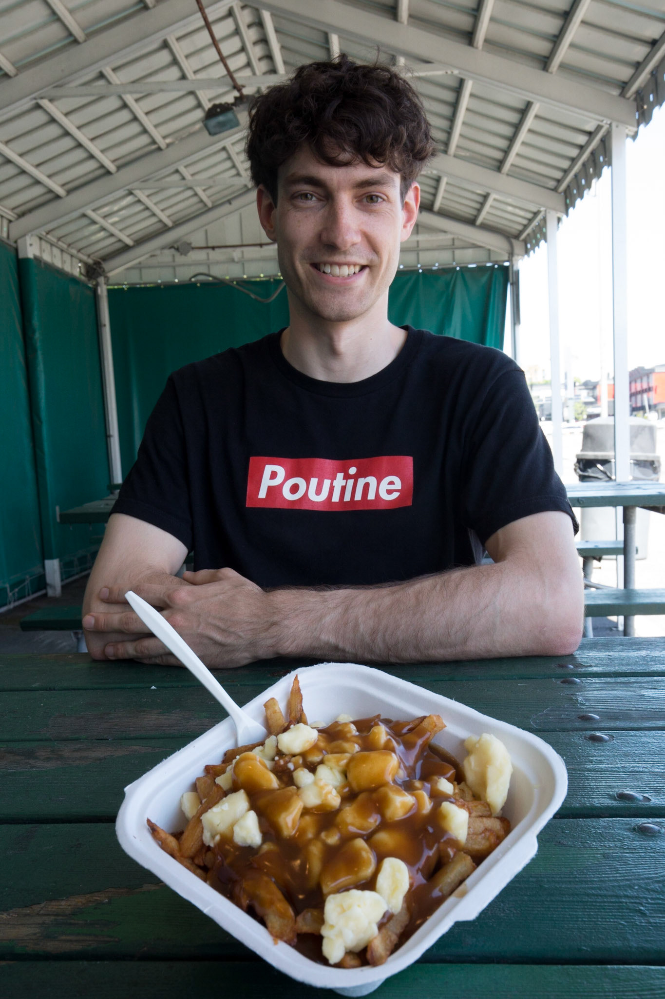  Nicolas Fabien-Ouellet made headlines in 2017 when the press got wind of his article “Poutine Dynamics”, part of his thesis for his MSc in Food Systems at the University of Vermont.  No McGill connection here, but it was a fun shoot during which we ordered and ate three poutines.  June 2017.