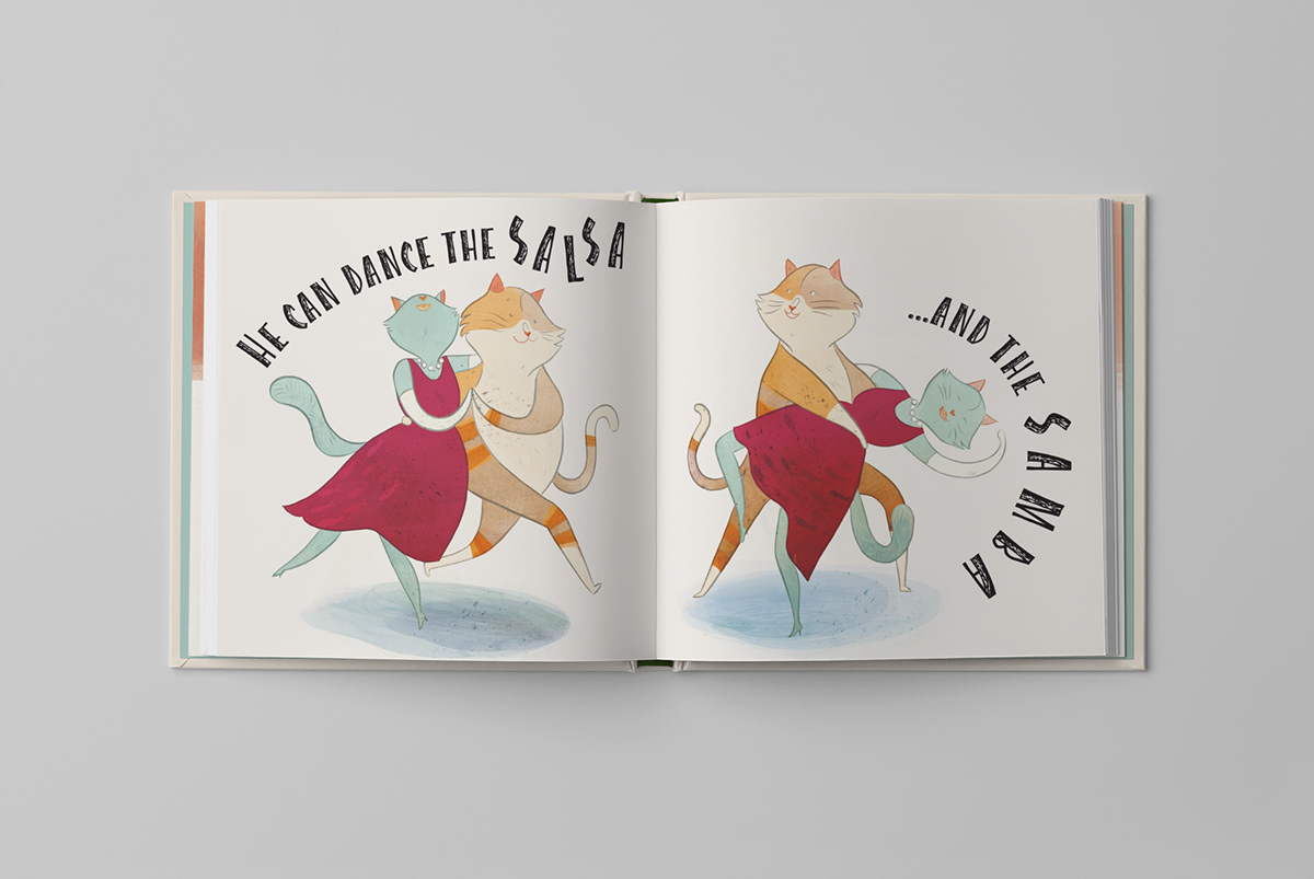 Claire Clewley the tiptap dancing cat