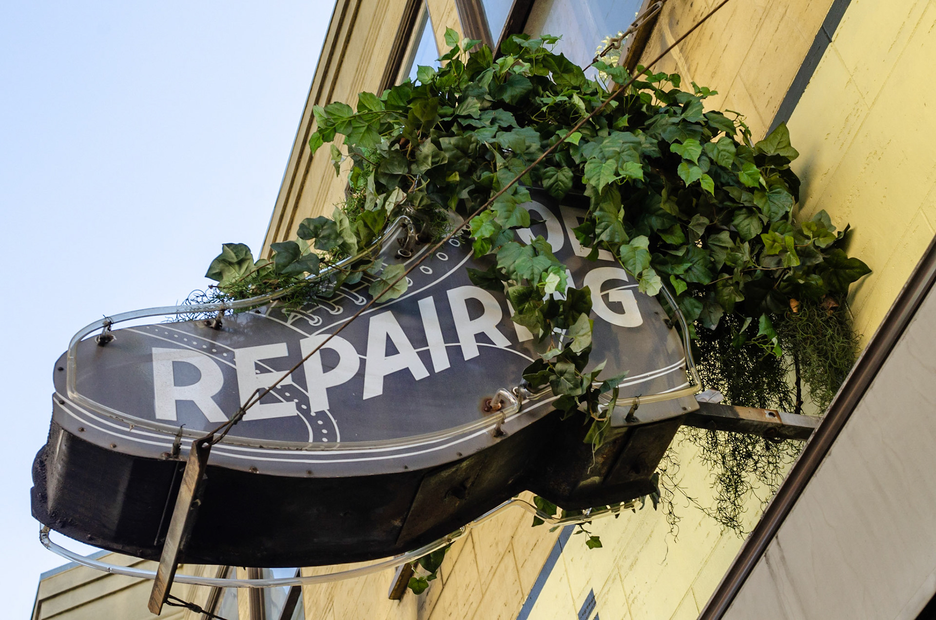 Fillmore Street Shoe Repair Sign, San Francisco, 2011