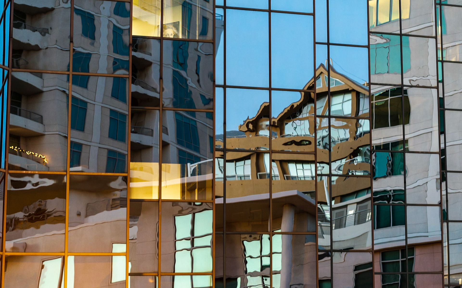 Reflections, Little Italy, San Diego, 2015