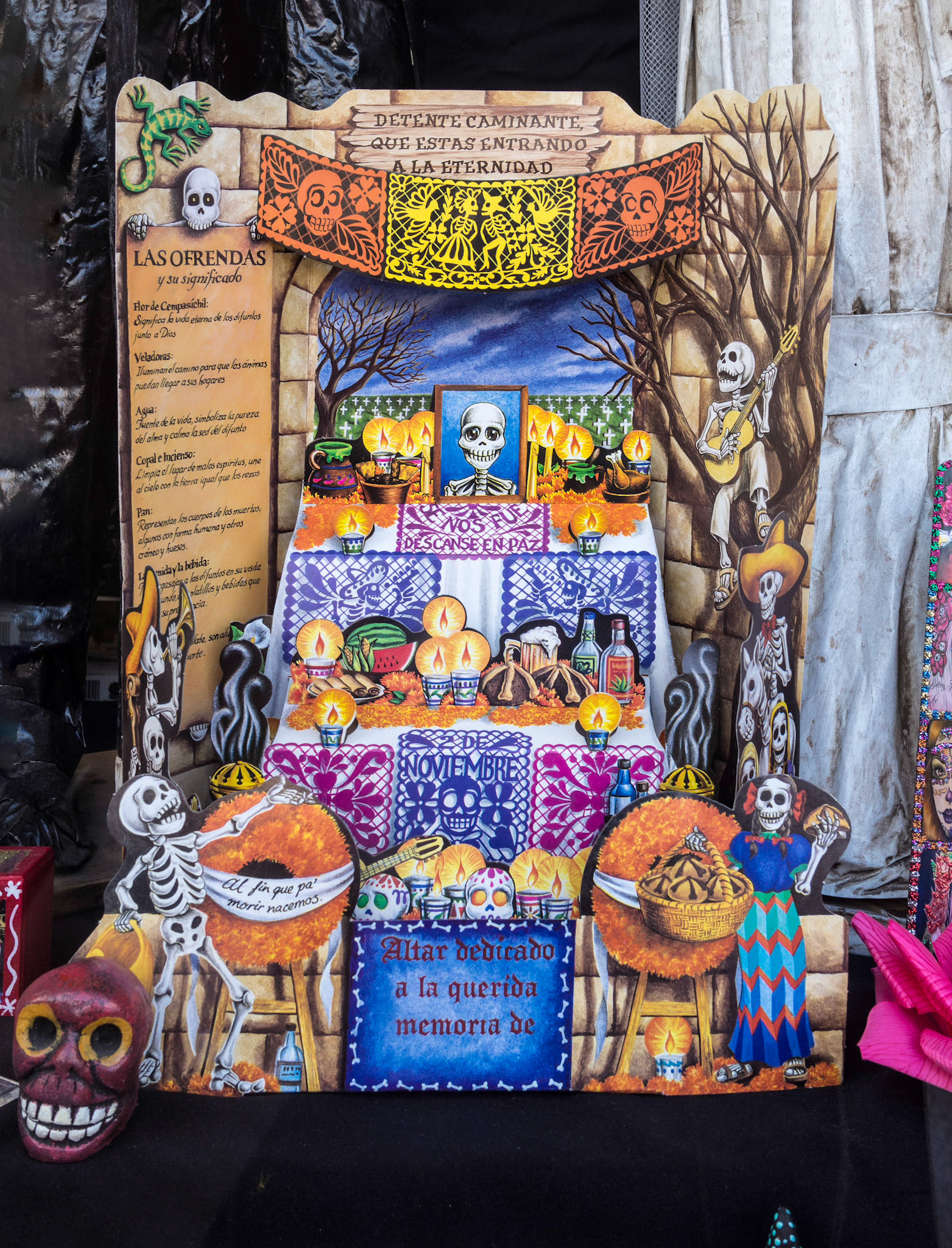 Day of the Dead Altar, Old Town, San Diego, 2013