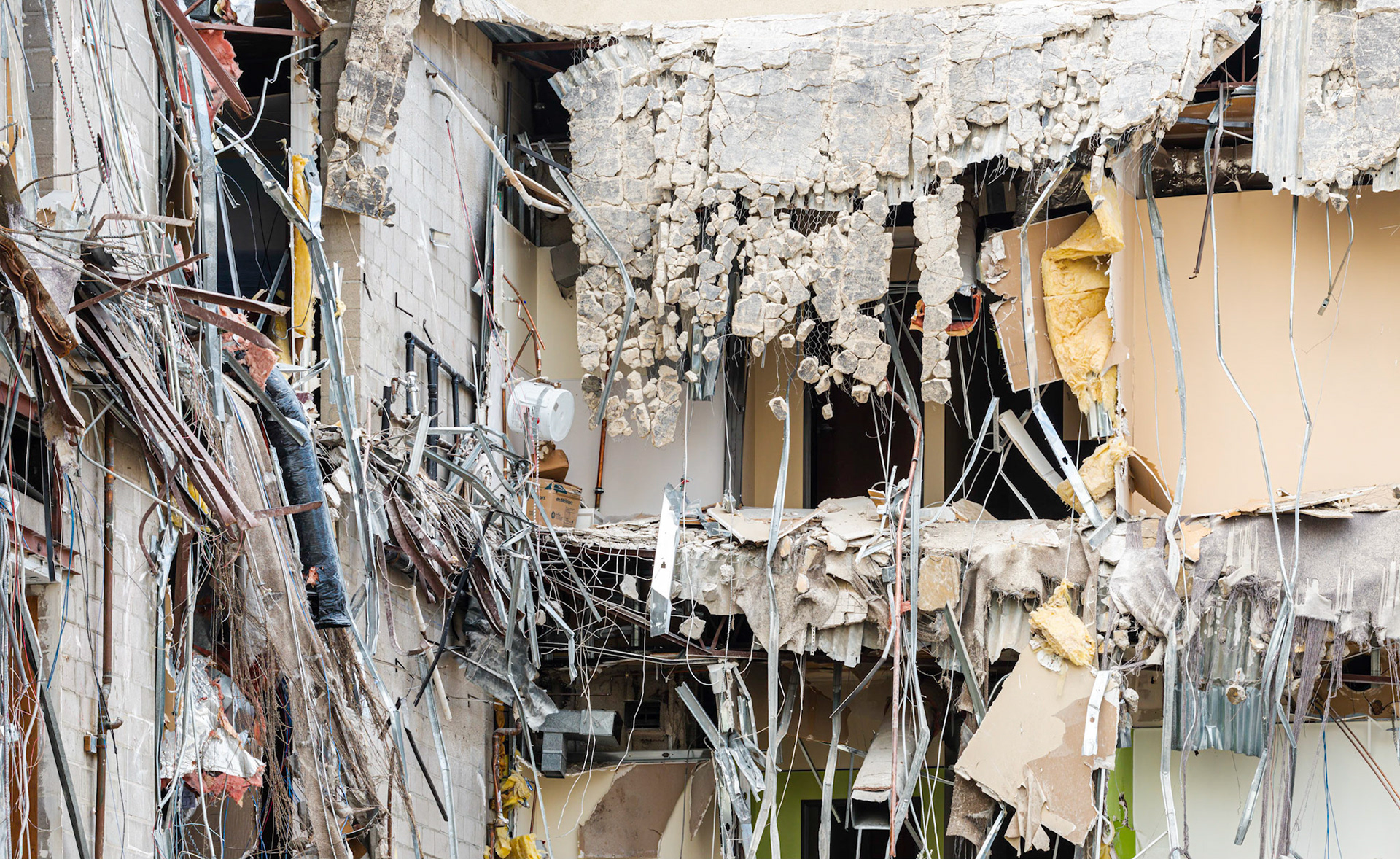 Demolition, Little Italy, San Diego, 2016