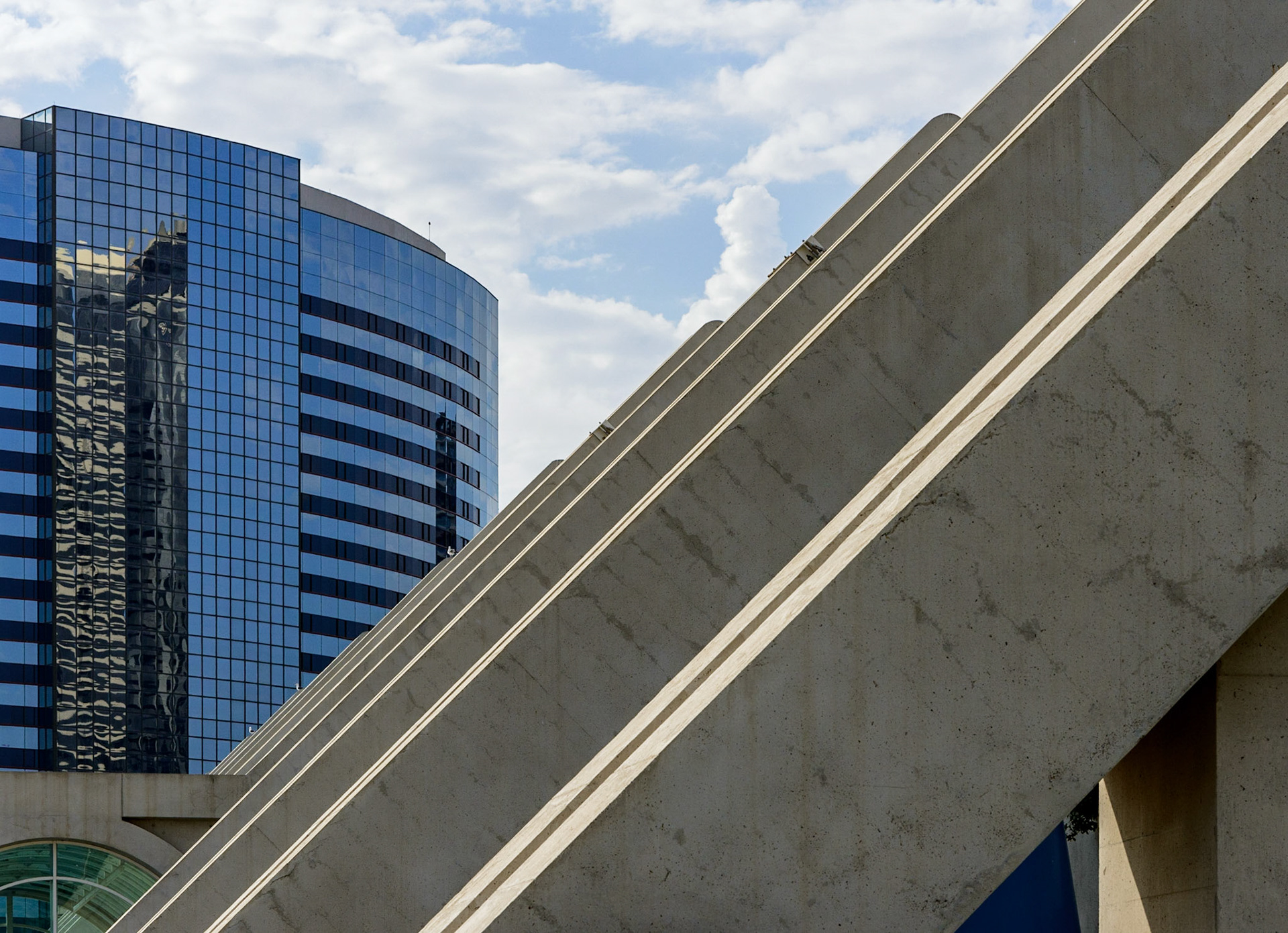 San Diego Convention Center Detail, Downtown, San Diego, 2014