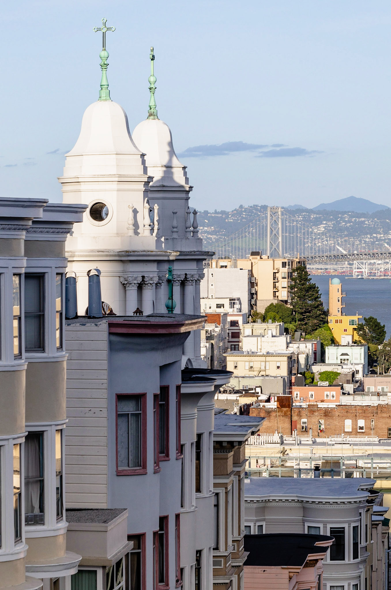 Looking East from Russian Hill, San Francisco, 2011