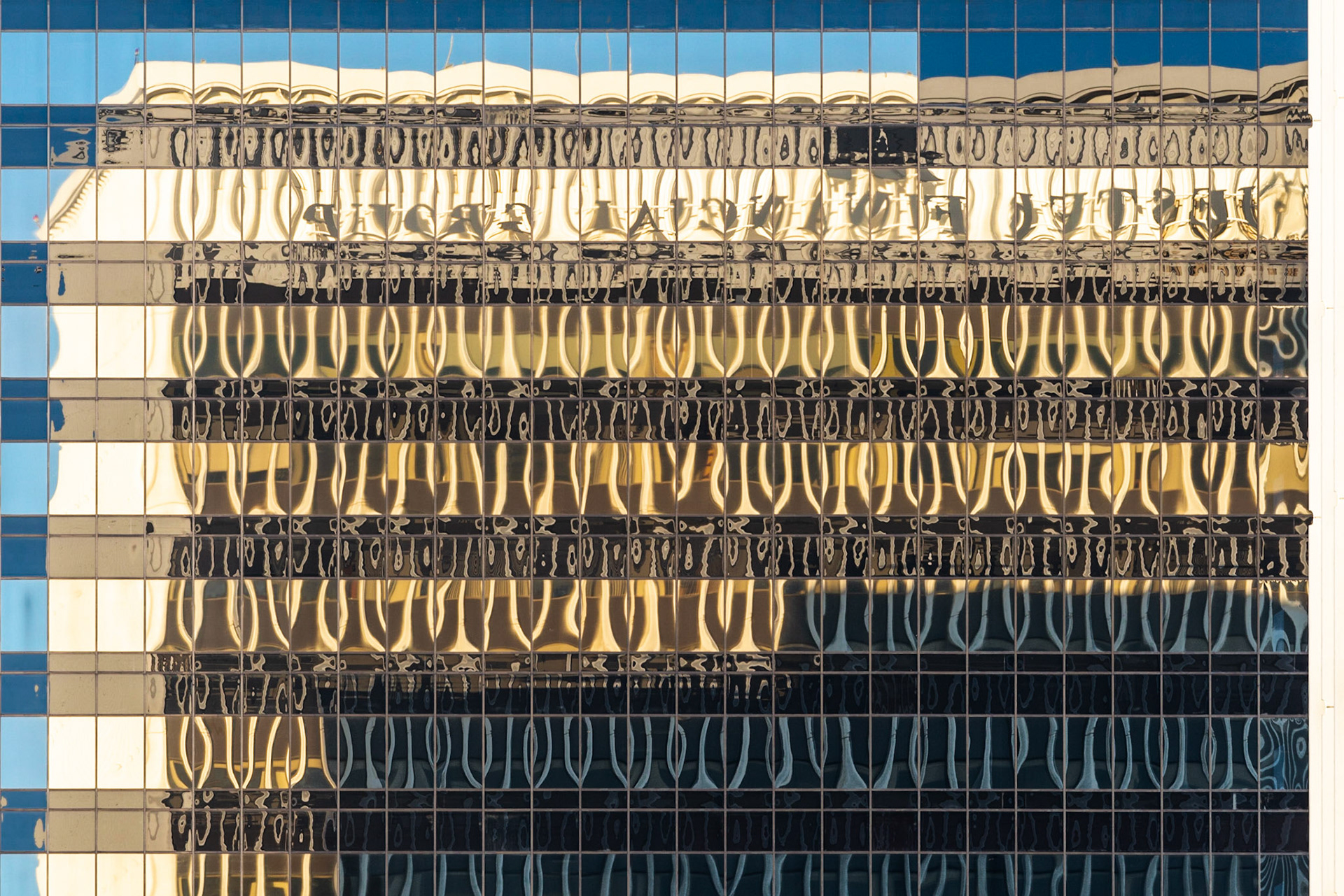 Reflecting Glass Pattern, Downtown, San Diego, 2015