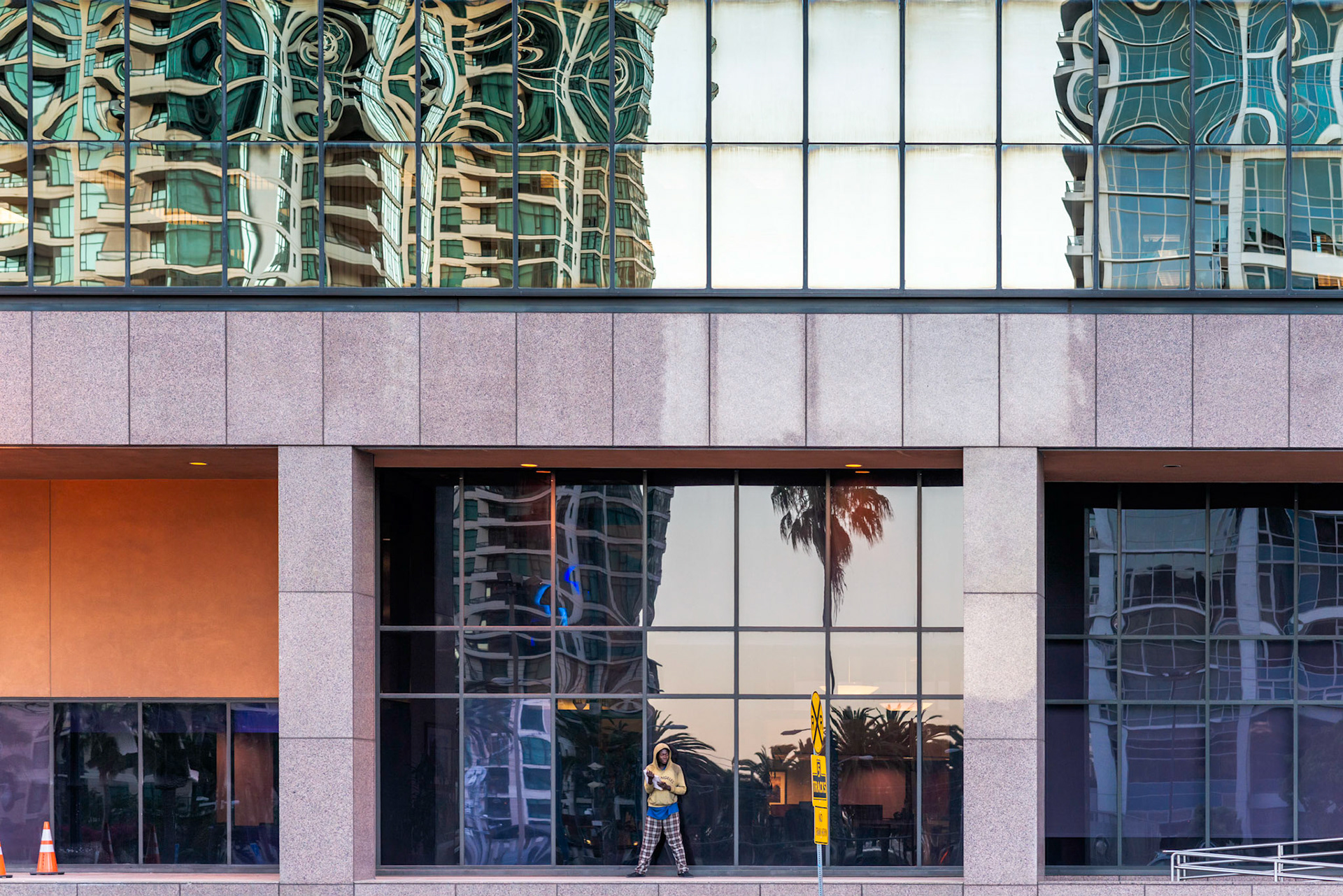 Along Kettner Blvd, Downtown San Diego, 2014