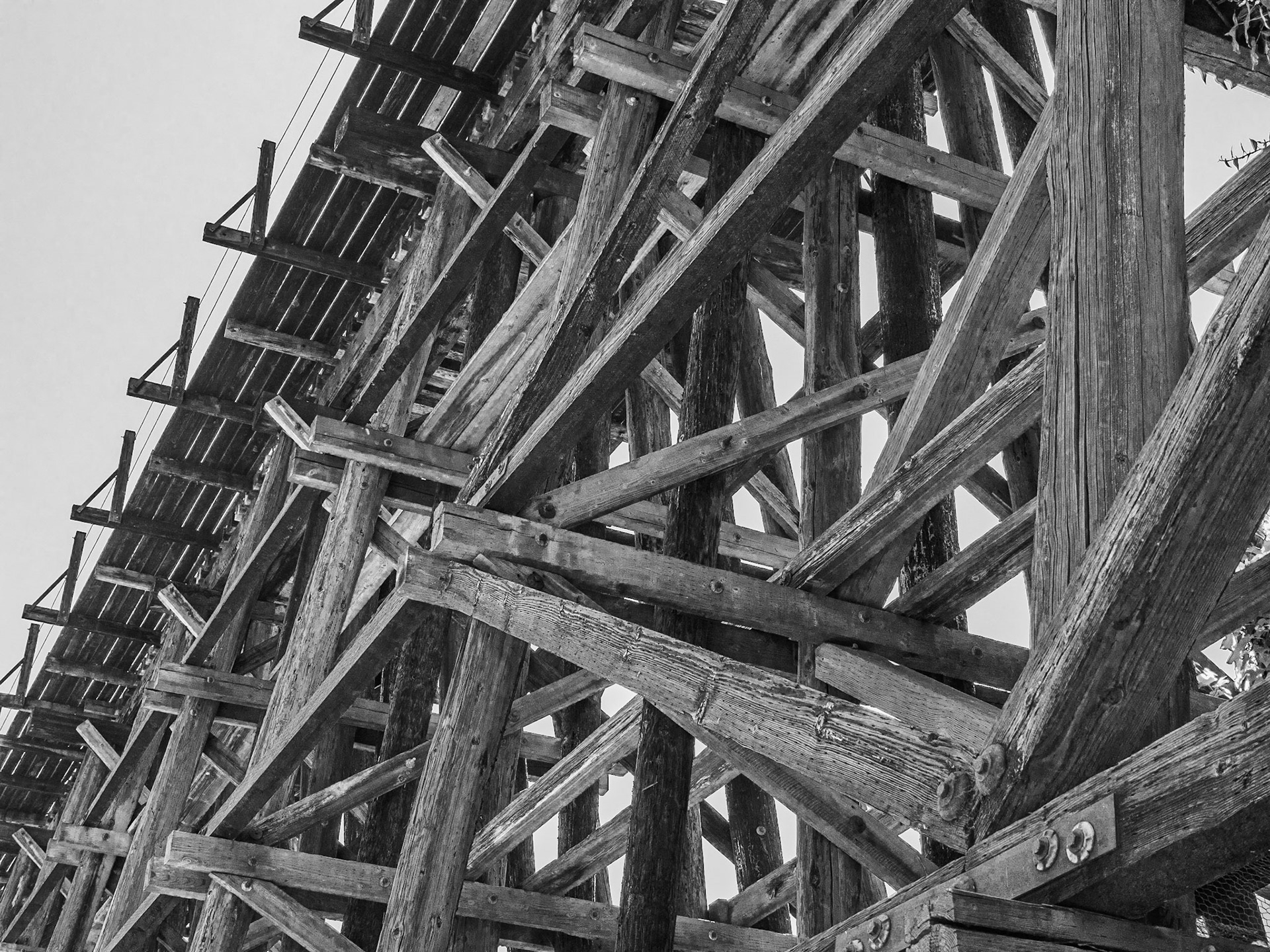 Old Wooden Trestle, Capitola, 2012