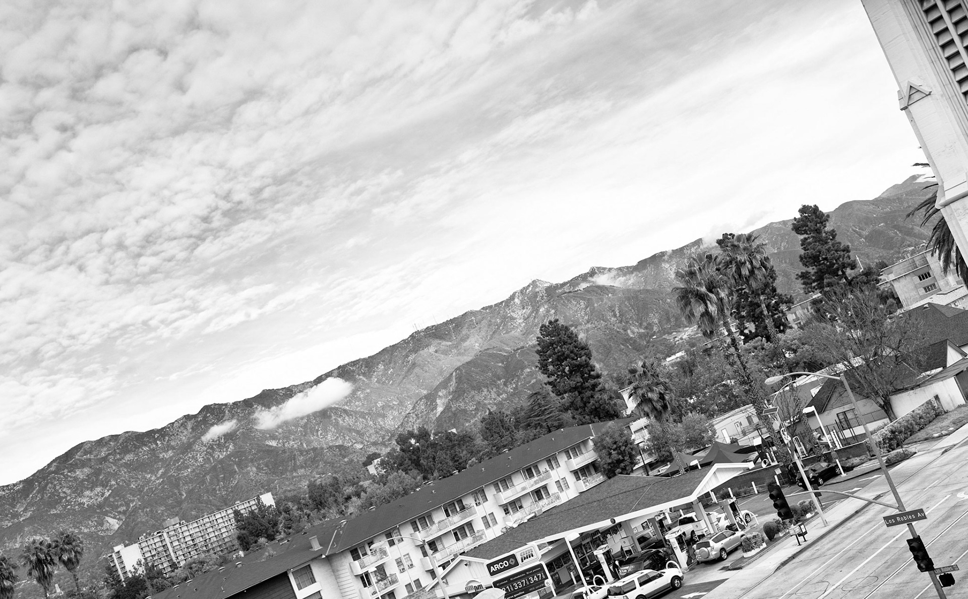 Pasadena from the Westin on Los Robles Ave, 2011