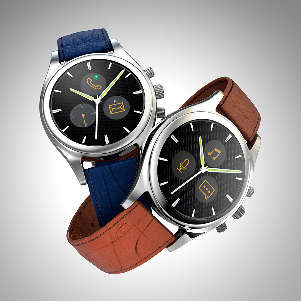 Fokusone Design - Smart watch with analog watch movement