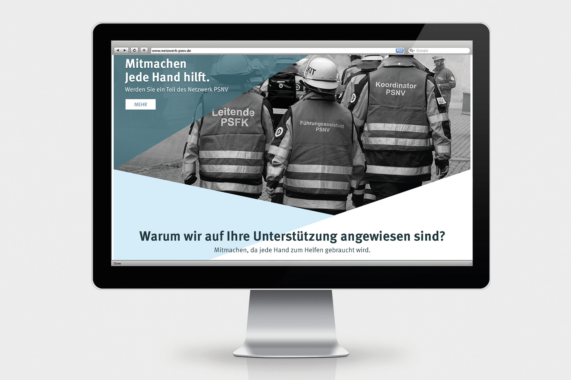 Prototyping Content "Bei psnv mitmachen"