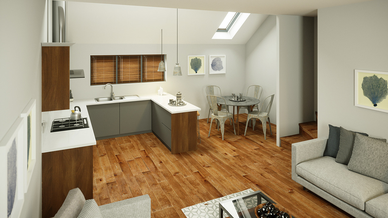 Apartment Interior for Brochure