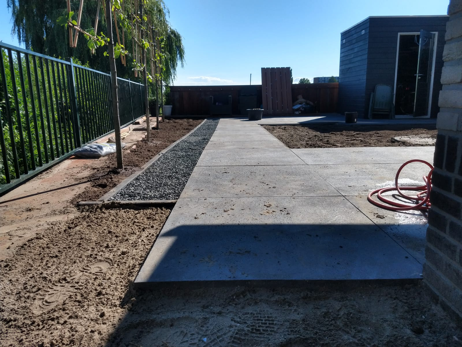 Foto 8: Overzichtsfoto vanaf de leilinden